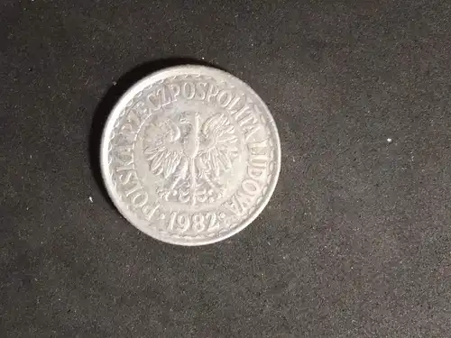 Polen - 1 Zloty 1982 gebraucht