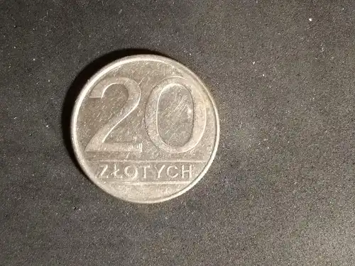 Polen - 20 Zlotych 1986 gebraucht