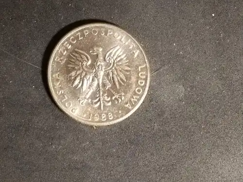 Polen - 20 Zlotych 1988 gebraucht