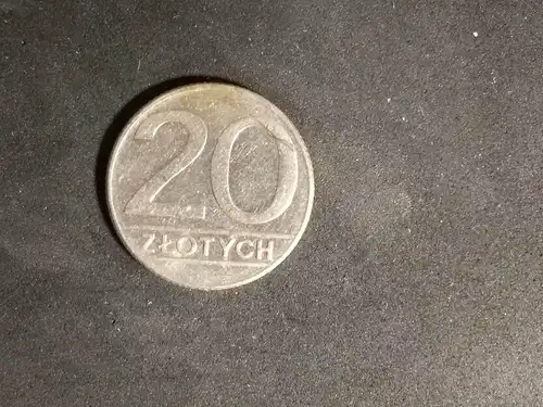 Polen - 20 Zlotych 1989 gebraucht