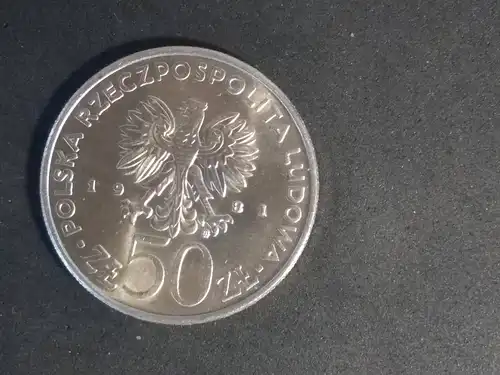 Polen - 50 Zlotych 1981 - Polnische Herrscher: König Bolesław II. der Kühne