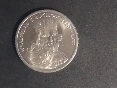 Polen - 100 Zlotych 1986 - Polnische Herrscher: König Władysław I. Ellenlang