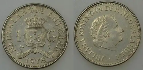 Niederländische Antillen  - 1 Gulden 1978 