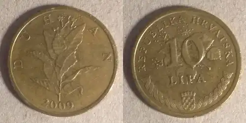 Kroatien - 10 Lipa 2009 gebraucht 