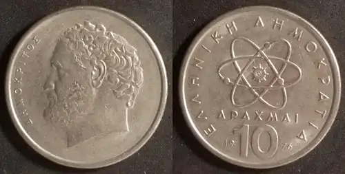 Griechenland  - 10 Drachmen 1976