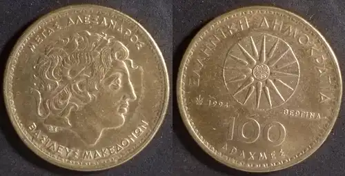 Griechenland  - 100 Drachmen 1994