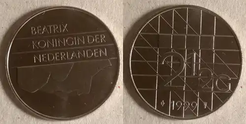 Niederlande - 2½ Gulden 1999