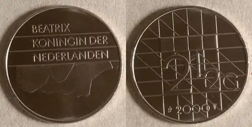 Niederlande - 2½ Gulden 2000 