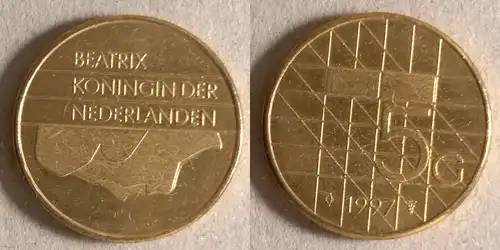 Niederlande - 5 Gulden 1997