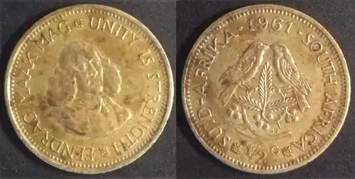 Südafrika - ½ Cent 1961 
