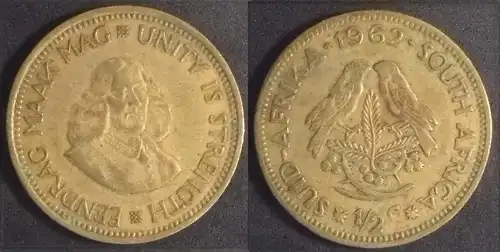 Südafrika - ½ Cent 1962 
