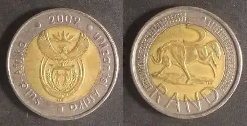 Südafrika - 5 Rand 2009 