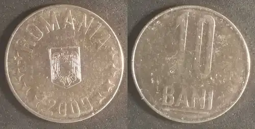 Rumänien - 10 Bani 2009