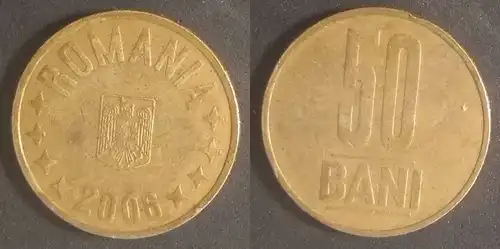Rumänien - 50 Bani 2006 