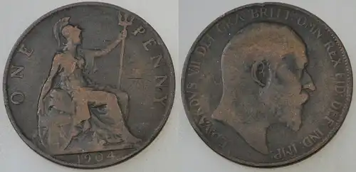 Großbritannien - 1 Penny 1904