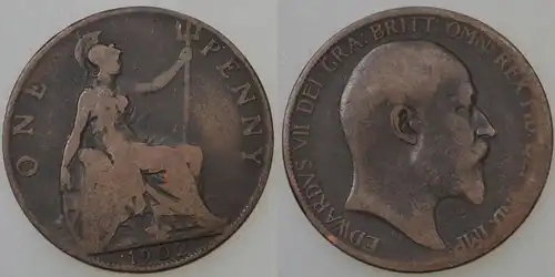 Großbritannien - 1 Penny 1902 