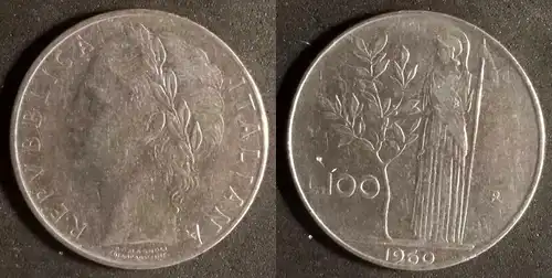 Italien - 100 Lire 1960 