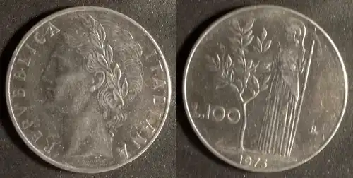 Italien - 100 Lire 1973