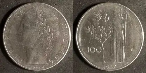 Italien - 100 Lire 1977
