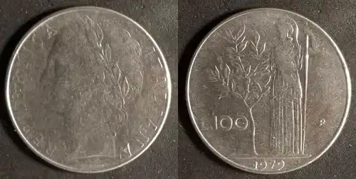 Italien - 100 Lire 1979 