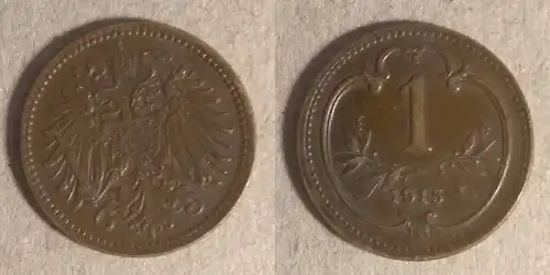 Österreich - 1 Heller 1915 