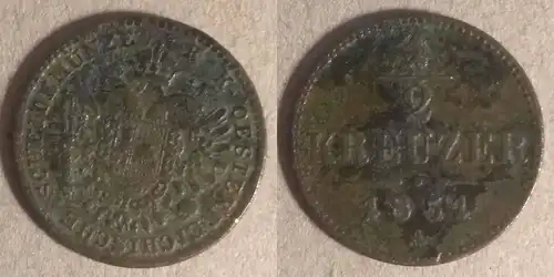 Österreich - ½ Kreuzer 1851 A 