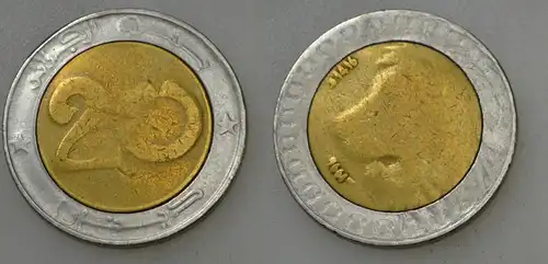 Algerien - 20 Dinar 1996