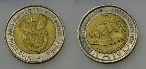 Südafrika - 5 Rand 2011