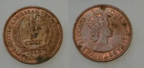 Ostkaribische Staaten - 1 Cent 1965