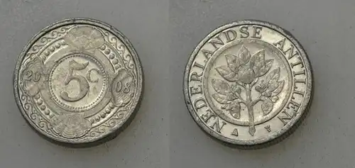 Niederländische Antillen  - 5 Cent 2008