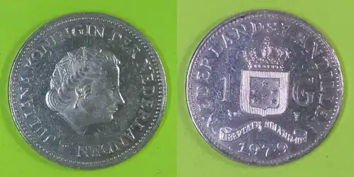 Niederländische Antillen  - 1 Gulden 1979