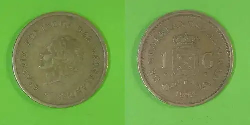 Niederländische Antillen  - 1 Gulden 1992
