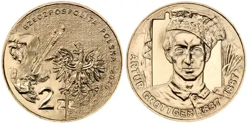 Polen - 2 Zlote 2010 - Polnische Maler des 19. und 20. Jahrhunderts - Artur Grottger