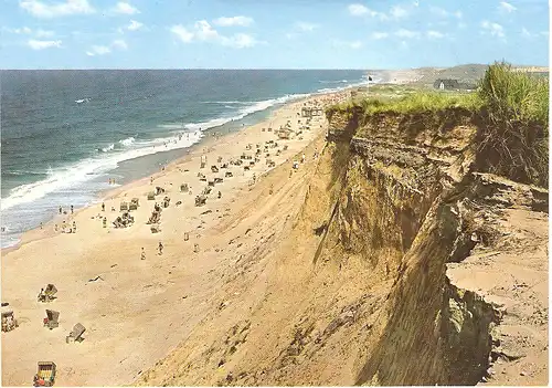 Ansichtskarte Sylt Nordseebad Kampen Rotes Kliff, nicht gelaufen