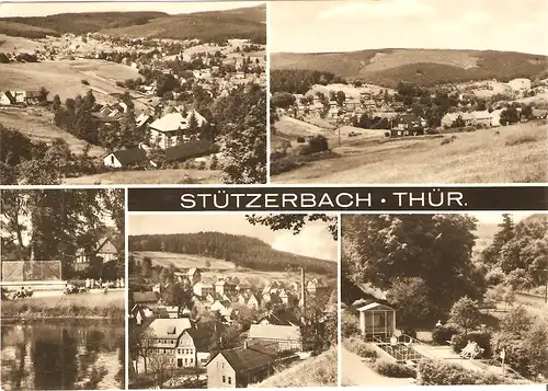 Ansichtskarte Stützerbach, 1969, gelaufen 1970