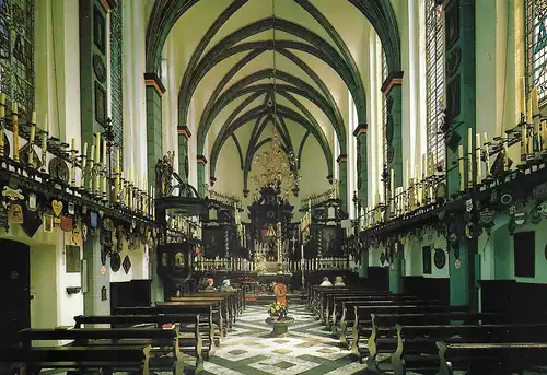 Ansichtskarte Wallfahrtsort Kevelaer am Niederrhein Kerzenkapelle - gelaufen 1993