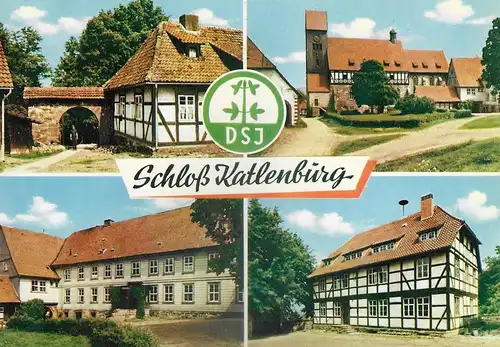 Ansichtskarte Schloß Katlenburg am Harz - nicht gelaufen