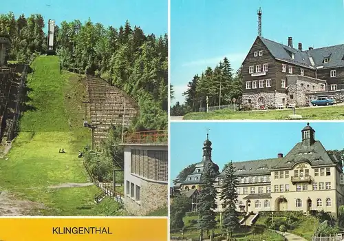 Ansichtskarte Klingenthal  - gelaufen 1982