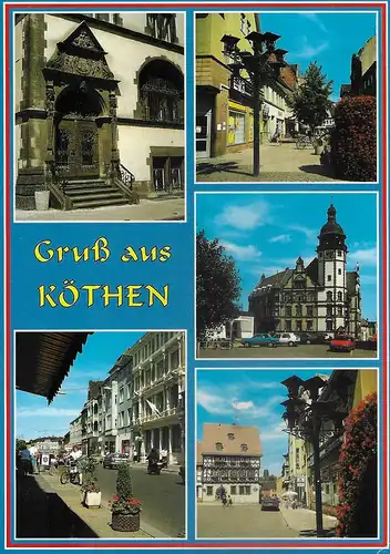 Ansichtskarte Köthen - nicht gelaufen