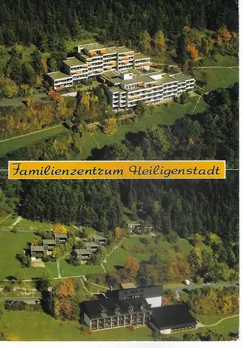 Ansichtskarte Familienzentrum Heiligenstadt - gelaufen 2002