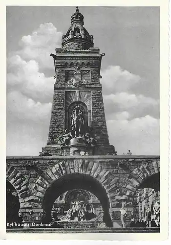 Ansichtskarte Kyffhäuser Denkmal - nicht gelaufen  ca. 1959
