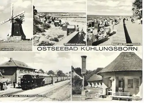 Ansichtskarte Ostseebad Kühlungsborn - gelaufen ca. 1970
