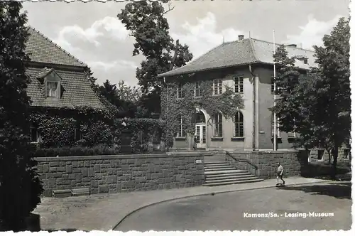 Ansichtskarte Kamenz / Sa. - Lessing-Museum - nicht gelaufen  ca. 1961