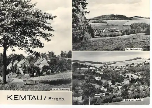 Ansichtskarte Kemtau / Erzgeb. - nicht gelaufen  ca. 1978