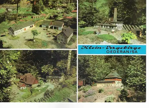 Ansichtskarte Klein-Erzgebirge Oederan / Sachsen - nicht gelaufen  ca. 1974