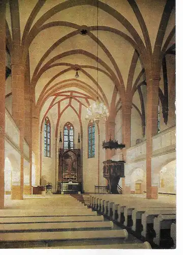 Ansichtskarte Martin-Luther-Kirche Kurort Oberwiesenthal ca. 1981, nicht gelaufen