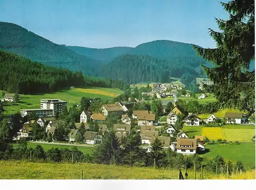 Ansichtskarte Luftkurort Obertal im Schwarzwald nicht gelaufen 