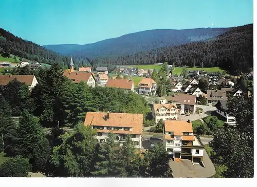 Ansichtskarte Luftkurort Obertal im Schwarzwald nicht gelaufen 