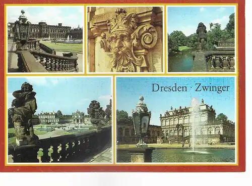 Ansichtskarte Dresden Zwinger - nicht gelaufen 