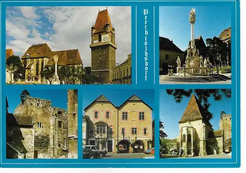 Ansichtskarte Perchtoldsdorf - gelaufen 1988